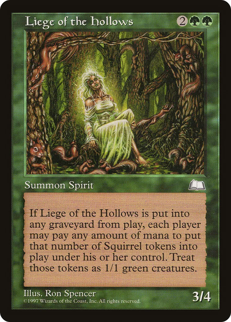 Liege of the Hollows — Weatherlight — Magic: The Gathering