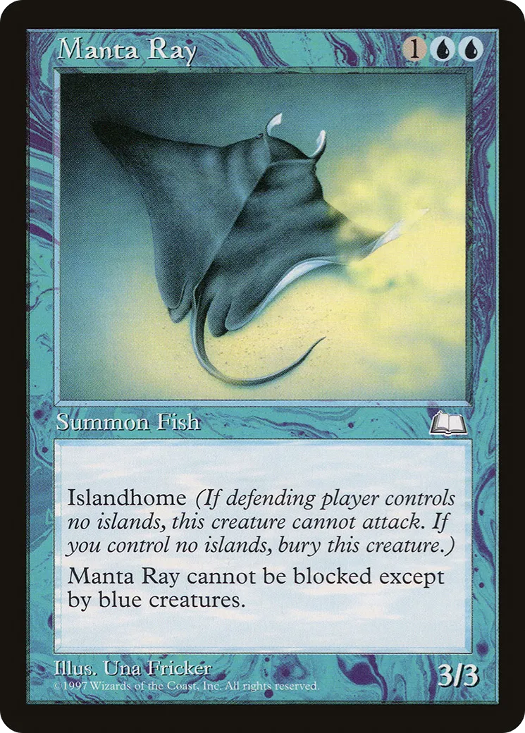 Raie manta — Weatherlight — Magic: The Gathering