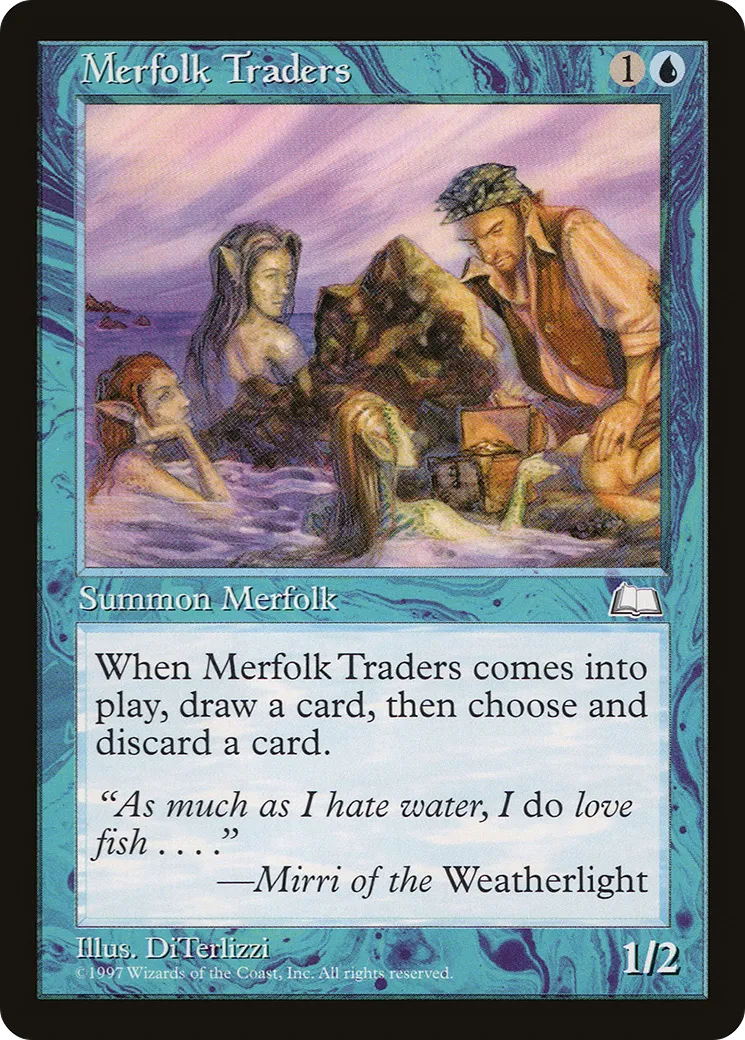 Marchands ondins — Weatherlight — Magic: The Gathering