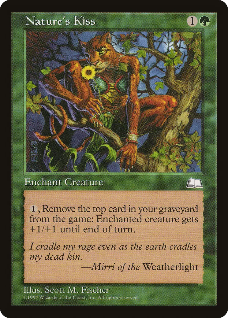 Nature's Kiss — Weatherlight — Magic: The Gathering