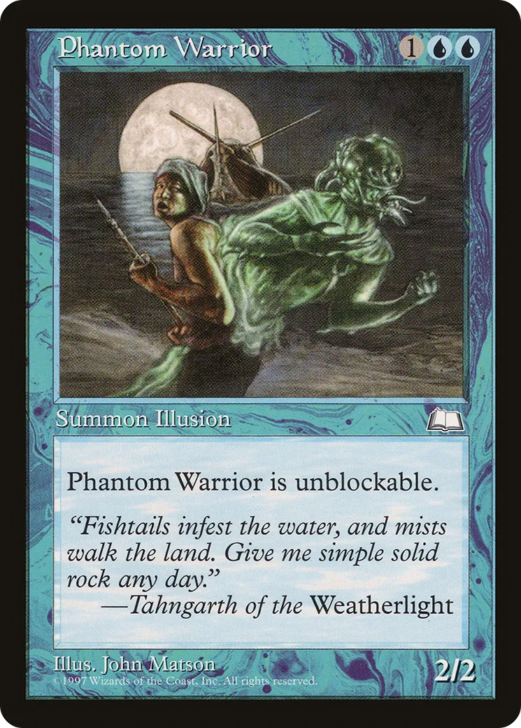 Phantom Warrior — Weatherlight — Magic: The Gathering