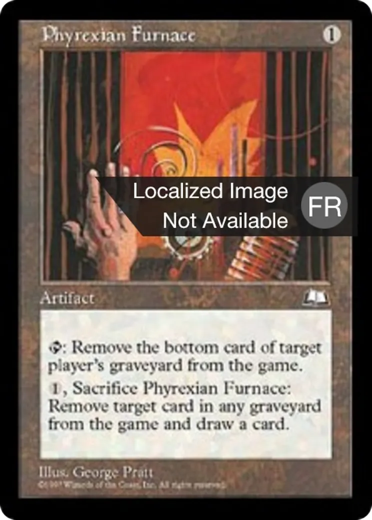 Fourneau phyrexian — Weatherlight — Magic: The Gathering