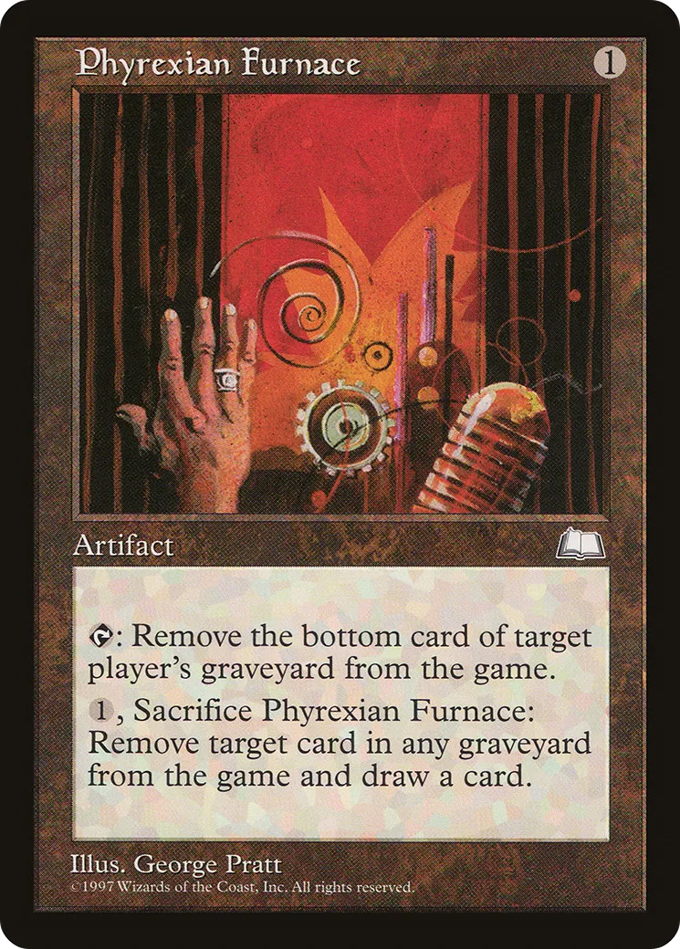 Fourneau phyrexian — Weatherlight — Magic: The Gathering