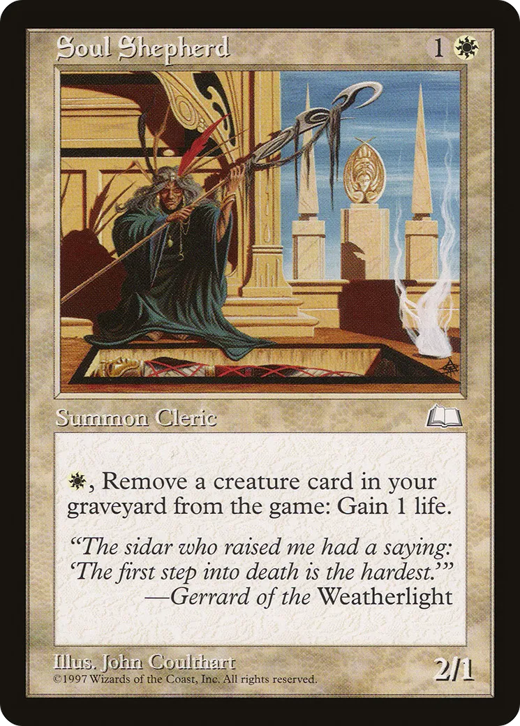 Berger des âmes — Weatherlight — Magic: The Gathering