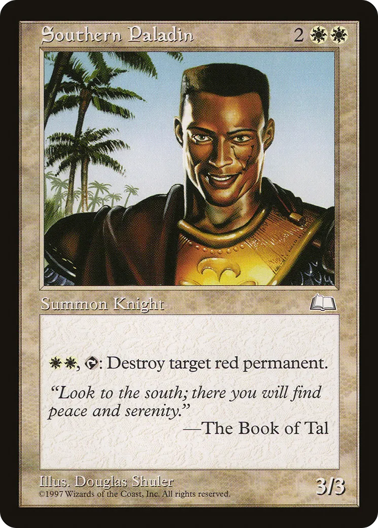Paladin du Sud — Weatherlight — Magic: The Gathering