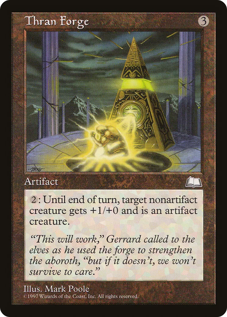 Thran Forge — Weatherlight — Magic: The Gathering