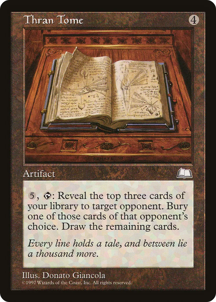 Grimoire de Thran — Weatherlight — Magic: The Gathering