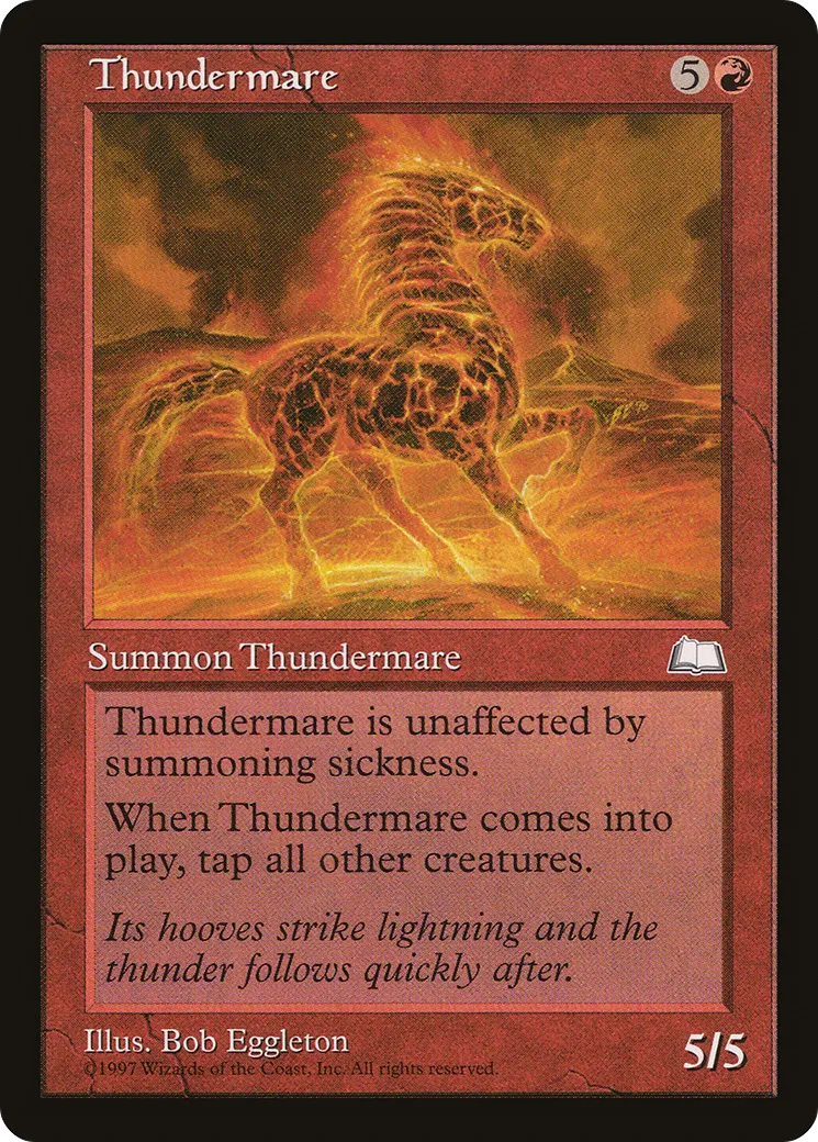 Cheval de foudre — Weatherlight — Magic: The Gathering