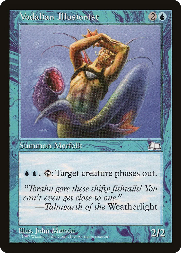 Vodalian Illusionist — Weatherlight — Magic: The Gathering