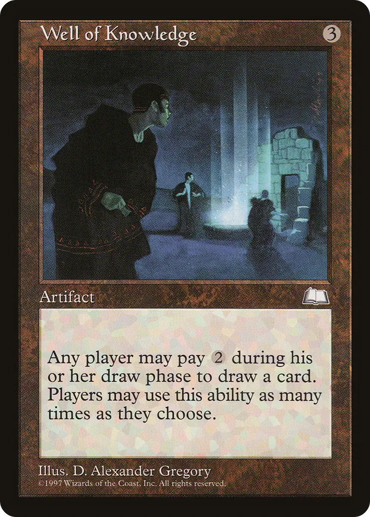 Well of Knowledge — Weatherlight — Magic: The Gathering