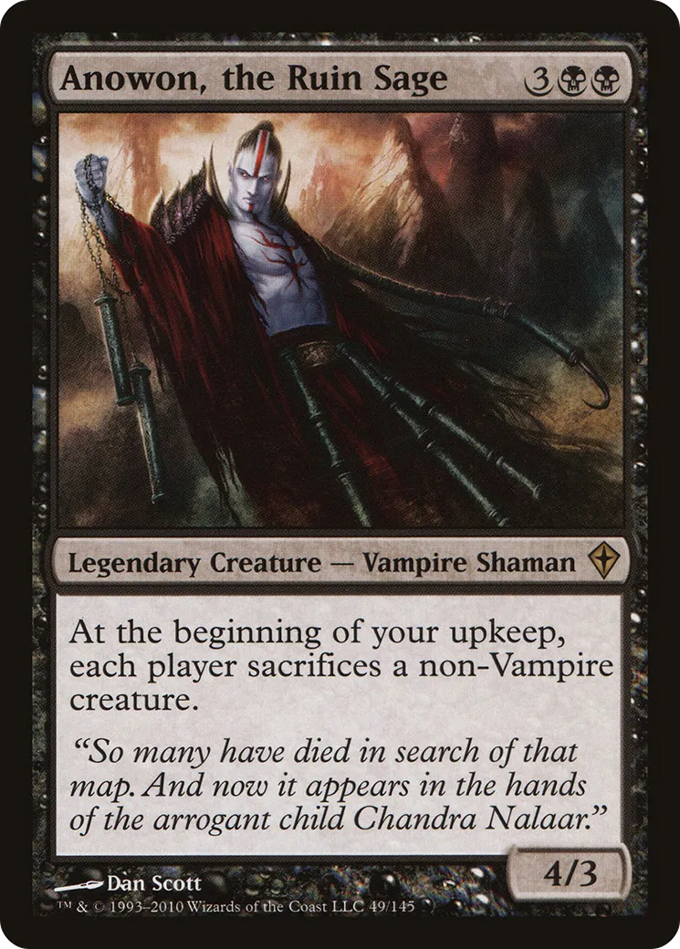 Anowon, the Ruin Sage — Worldwake — Magic: The Gathering