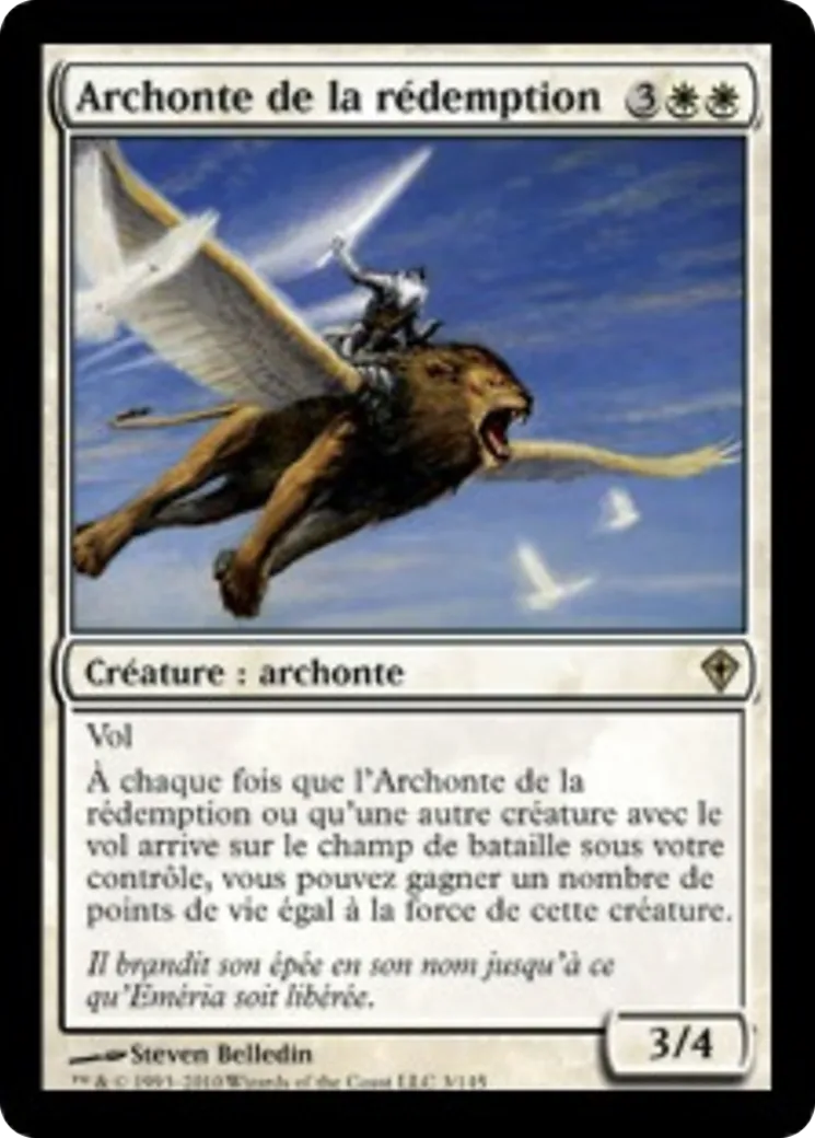 Archonte de la rédemption — Worldwake — Magic: The Gathering