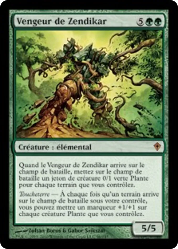Vengeur de Zendikar — Worldwake — Magic: The Gathering