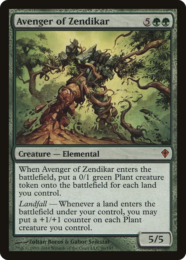 Vengeur de Zendikar — Worldwake — Magic: The Gathering