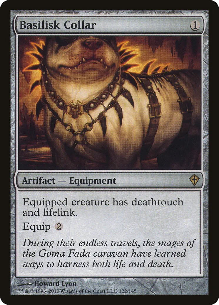 Basilisk Collar — Worldwake — Magic: The Gathering