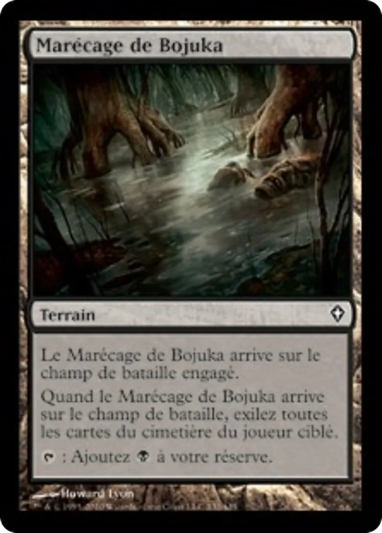 Marécage de Bojuka — Worldwake — Magic: The Gathering