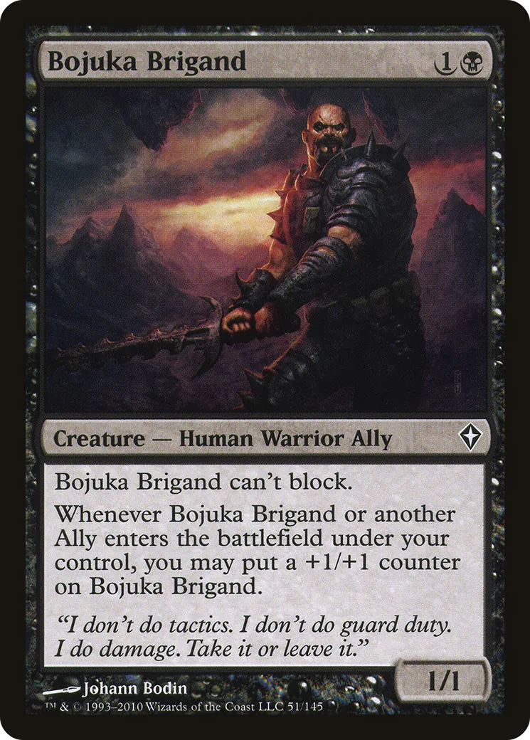 Bojuka Brigand — Worldwake — Magic: The Gathering
