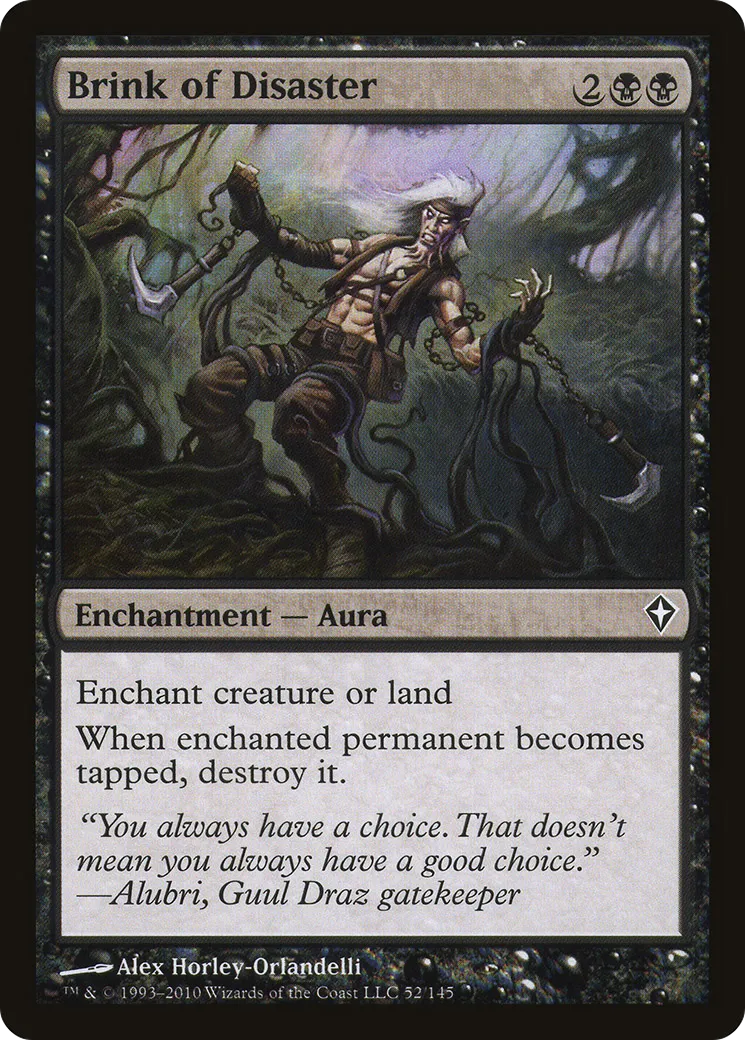 Brink of Disaster — Worldwake — Magic: The Gathering