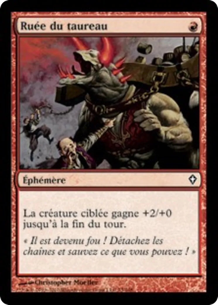 Ruée du taureau — Worldwake — Magic: The Gathering