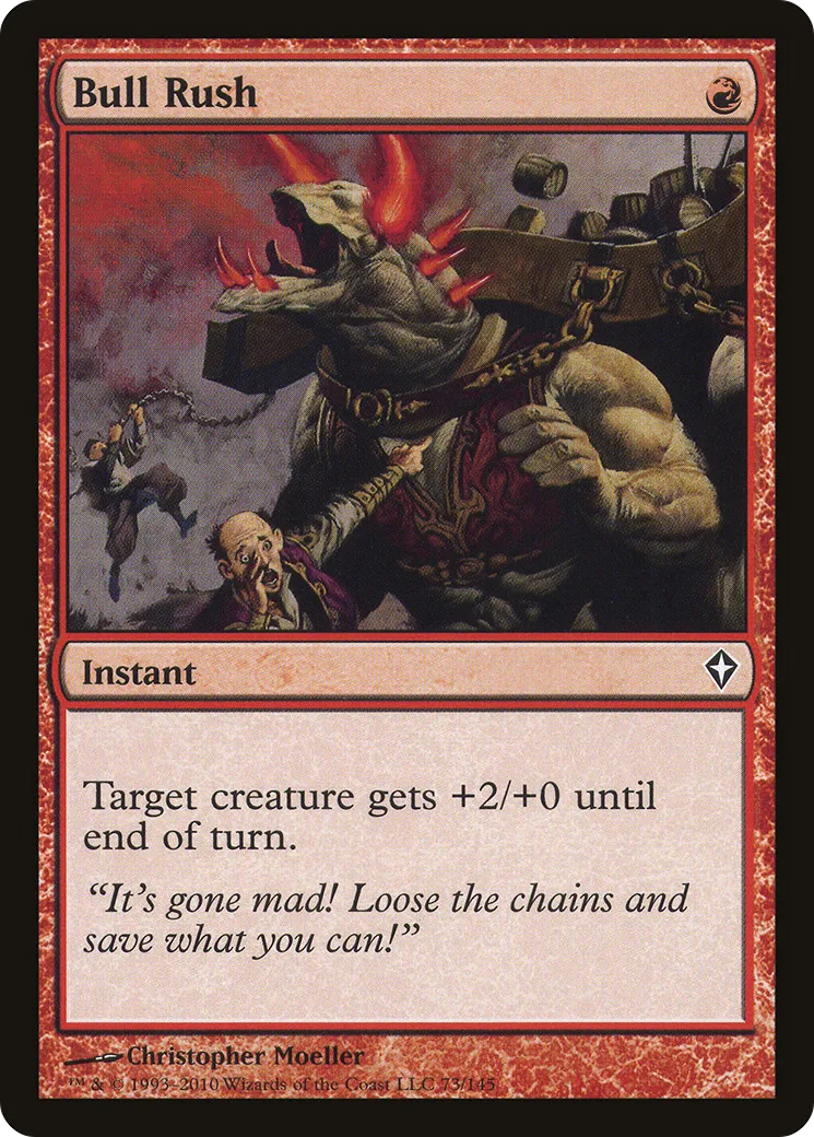 Bull Rush — Worldwake — Magic: The Gathering