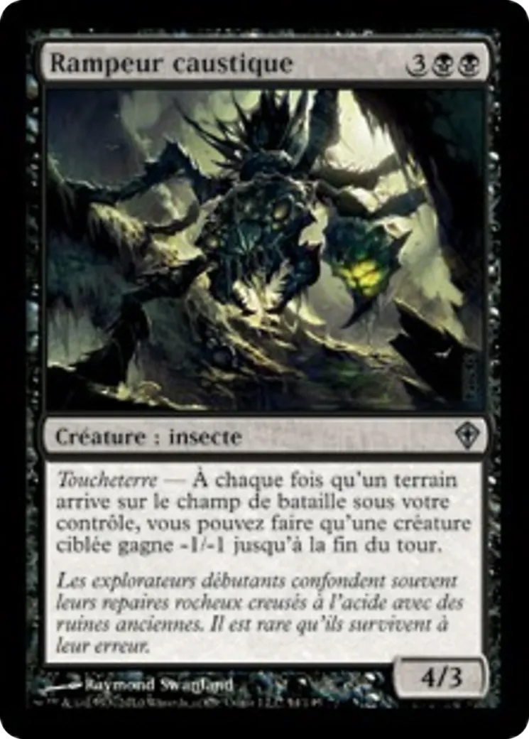 Rampeur caustique — Worldwake — Magic: The Gathering