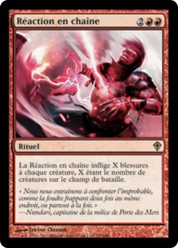 Réaction en chaîne — Worldwake — Magic: The Gathering