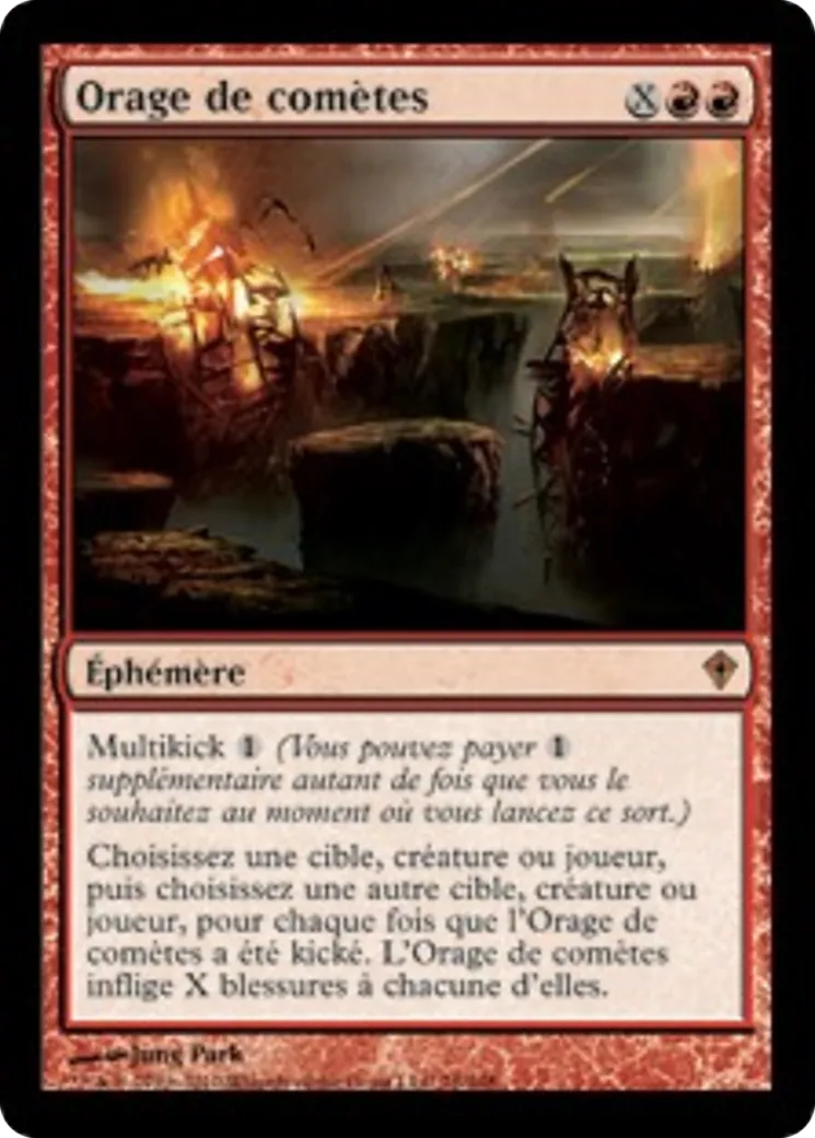 Orage de comètes — Worldwake — Magic: The Gathering