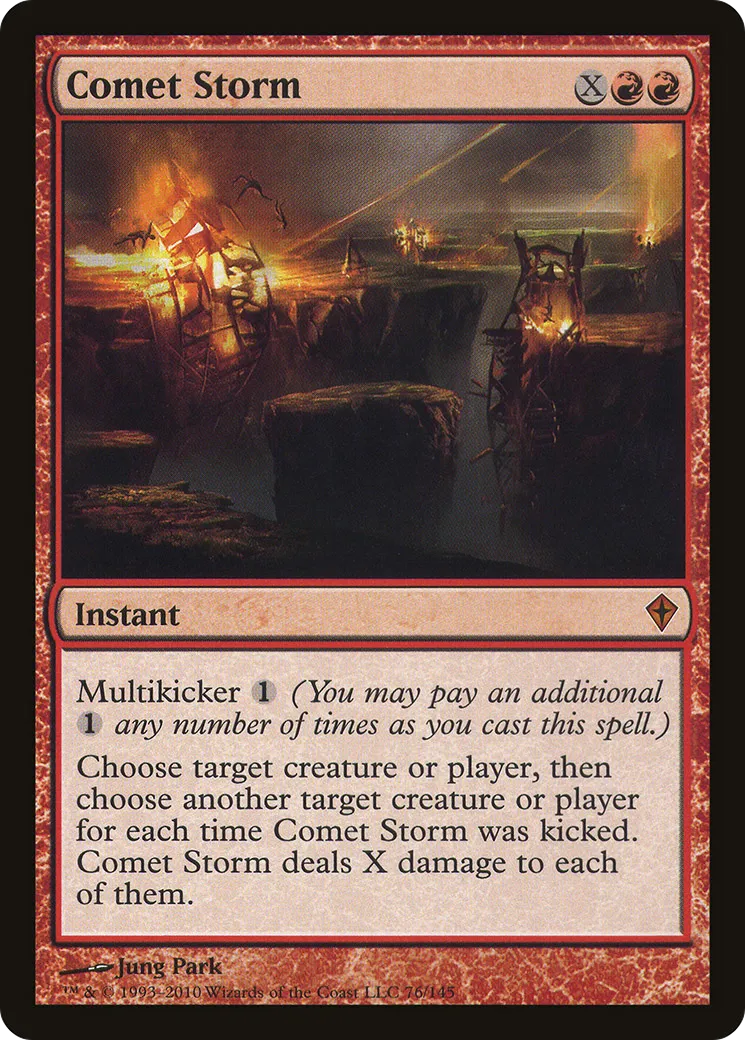 Comet Storm — Worldwake — Magic: The Gathering