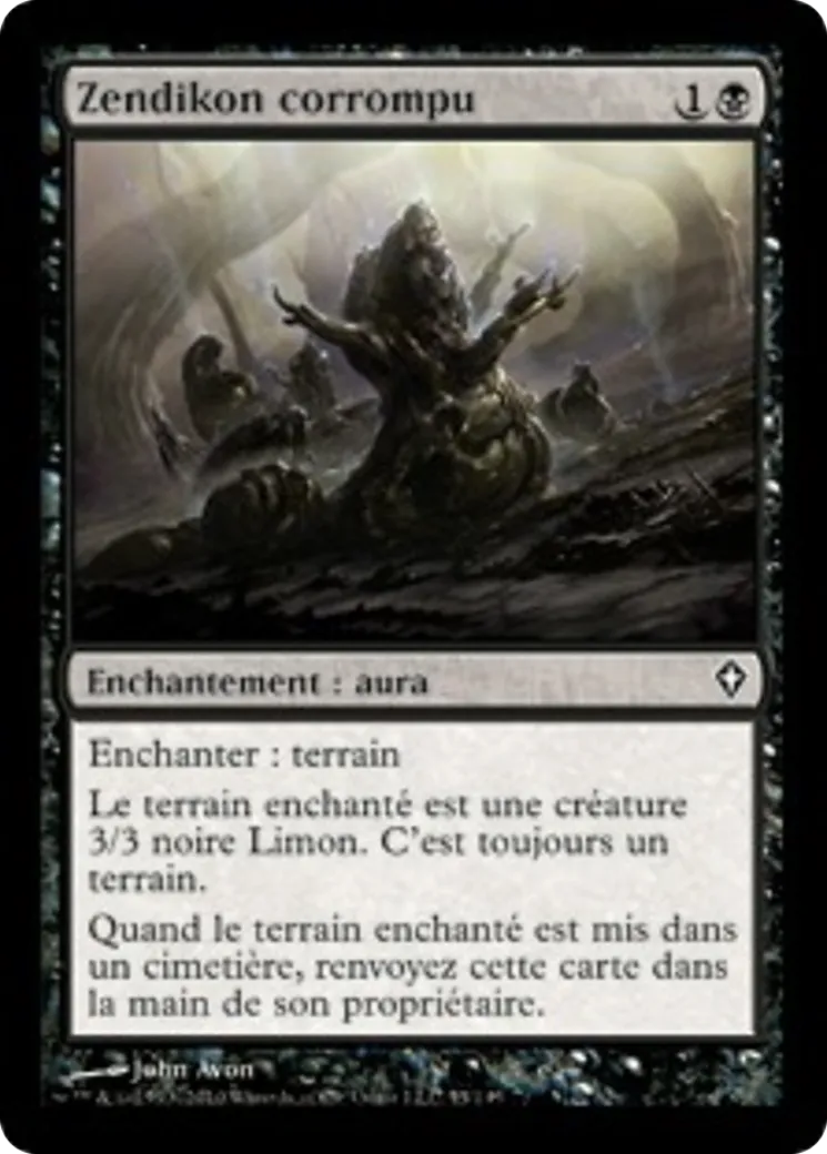 Zendikon corrompu — Worldwake — Magic: The Gathering