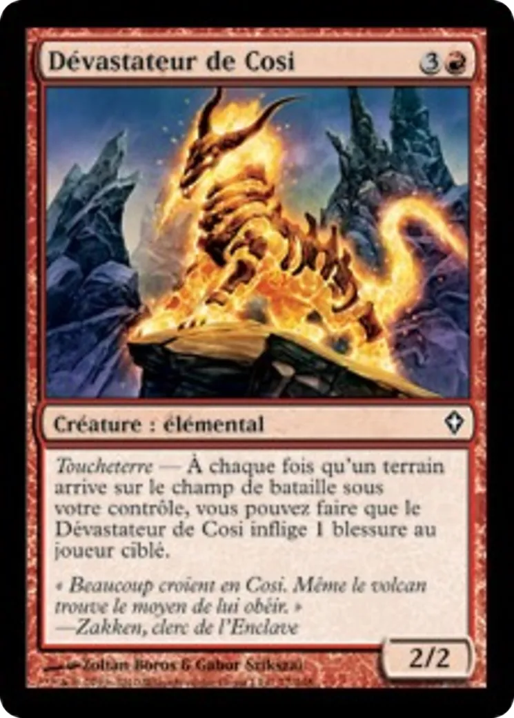 Dévastateur de Cosi — Worldwake — Magic: The Gathering