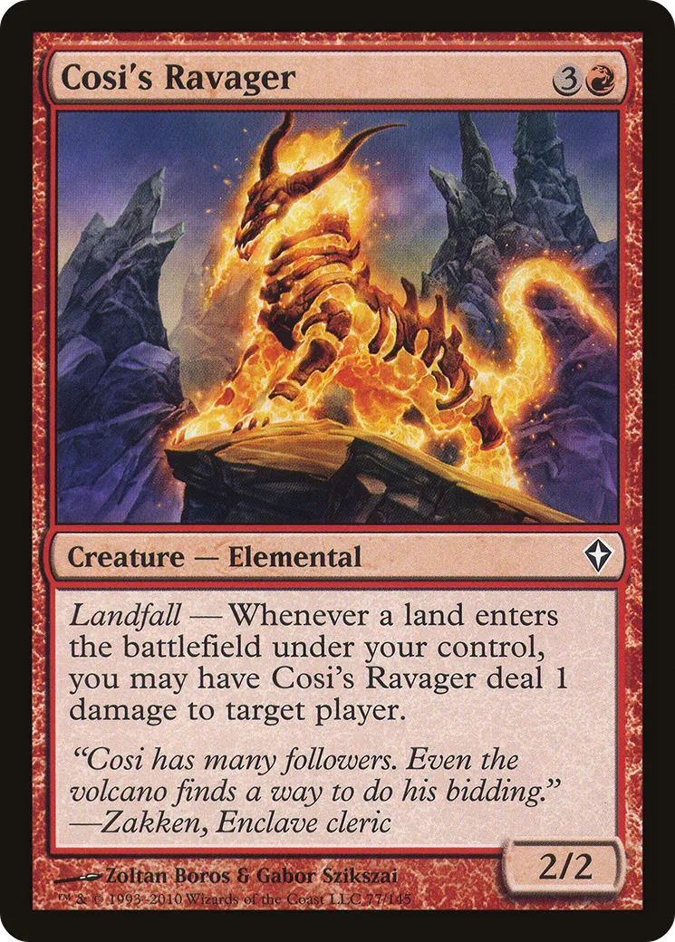 Cosi's Ravager — Worldwake — Magic: The Gathering