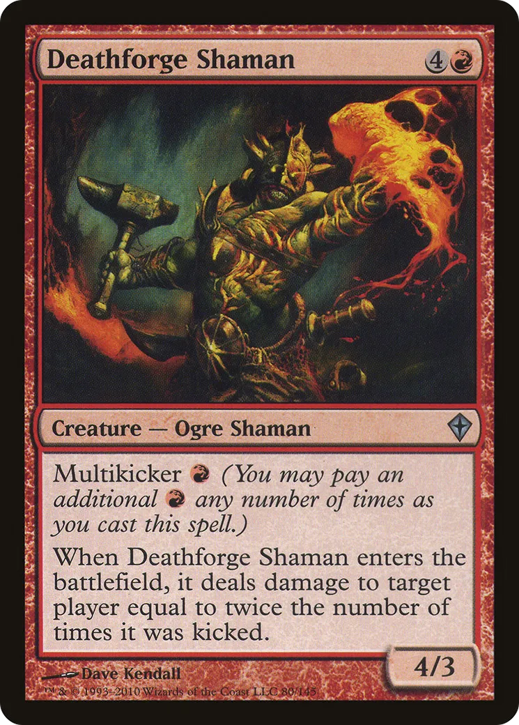 Deathforge Shaman — Worldwake — Magic: The Gathering