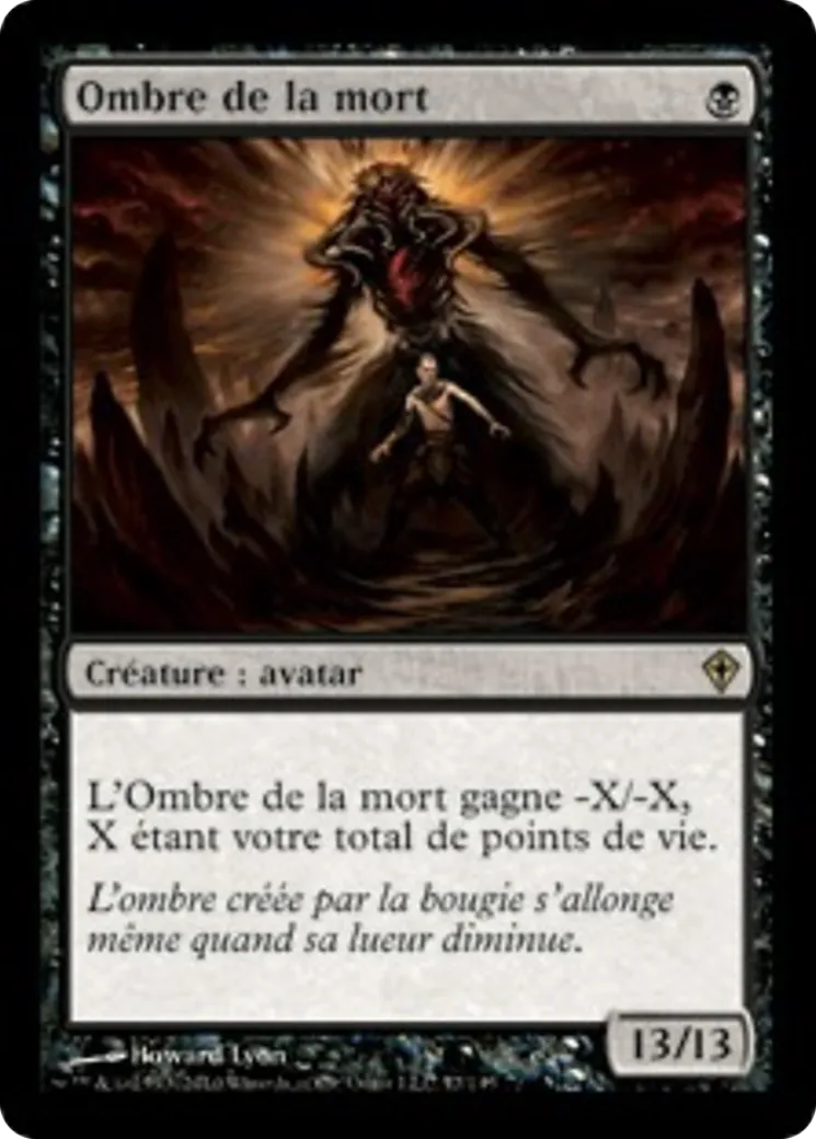 Ombre de la mort — Worldwake — Magic: The Gathering