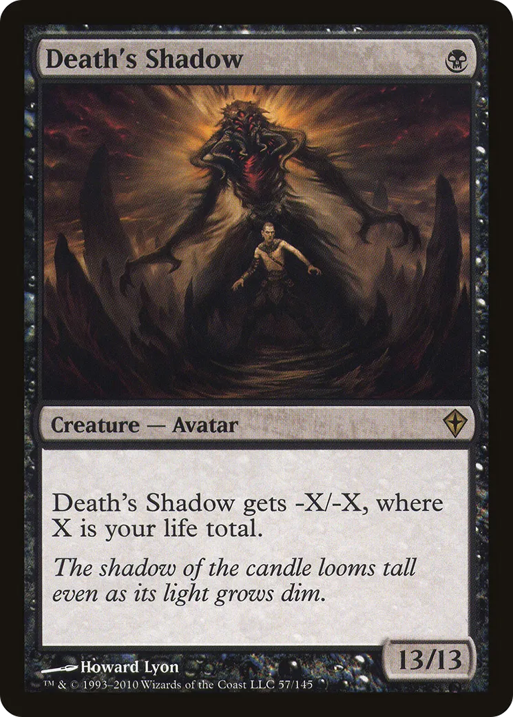 Death's Shadow — Worldwake — Magic: The Gathering