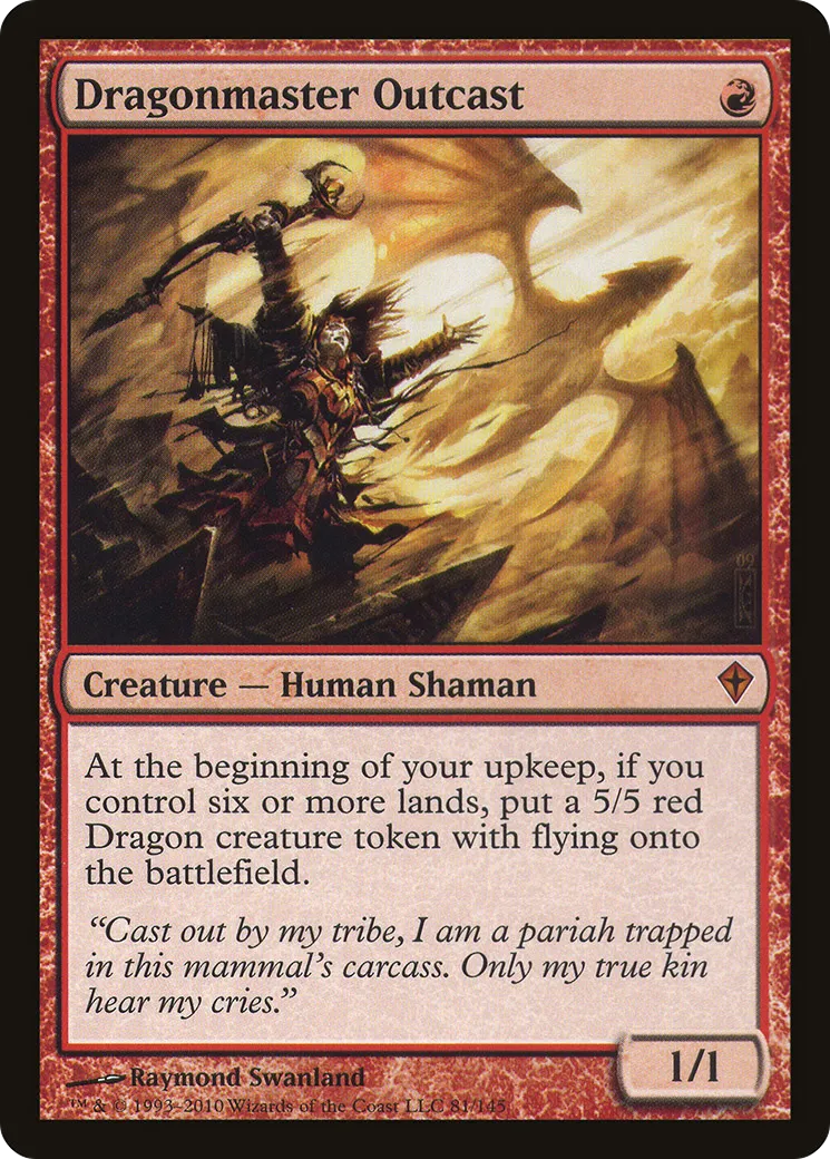 Dragonmaster Outcast — Worldwake — Magic: The Gathering