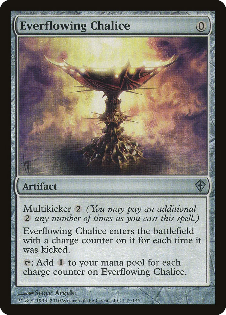 Everflowing Chalice — Worldwake — Magic: The Gathering