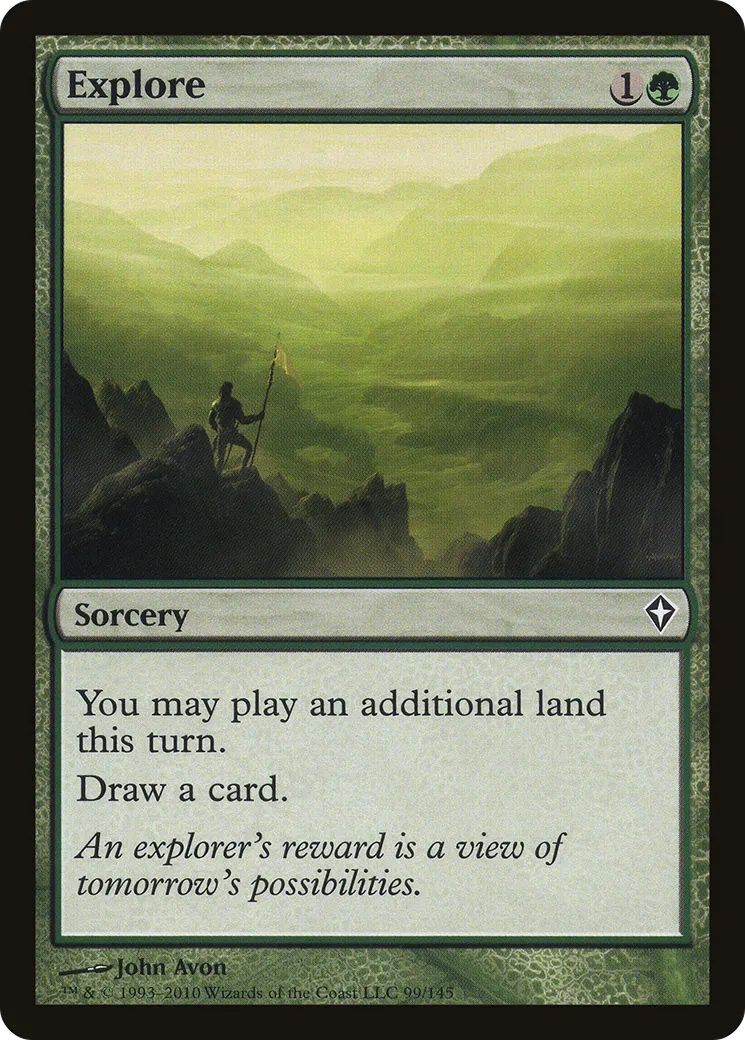 Explorer — Worldwake — Magic: The Gathering