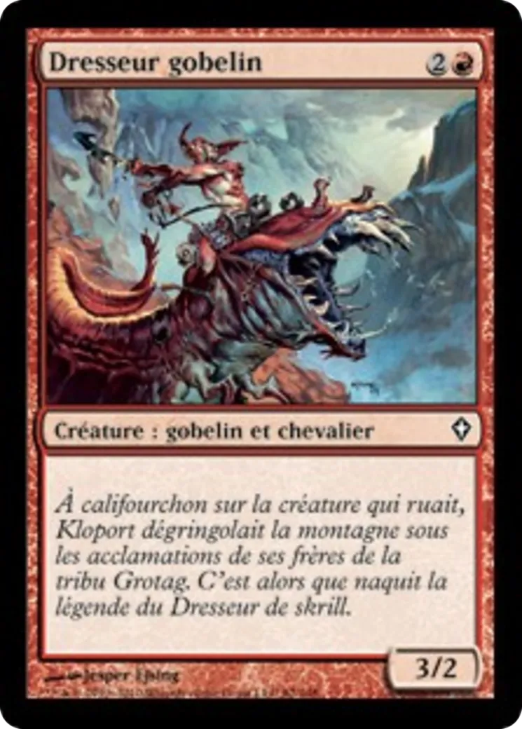 Dresseur gobelin — Worldwake — Magic: The Gathering