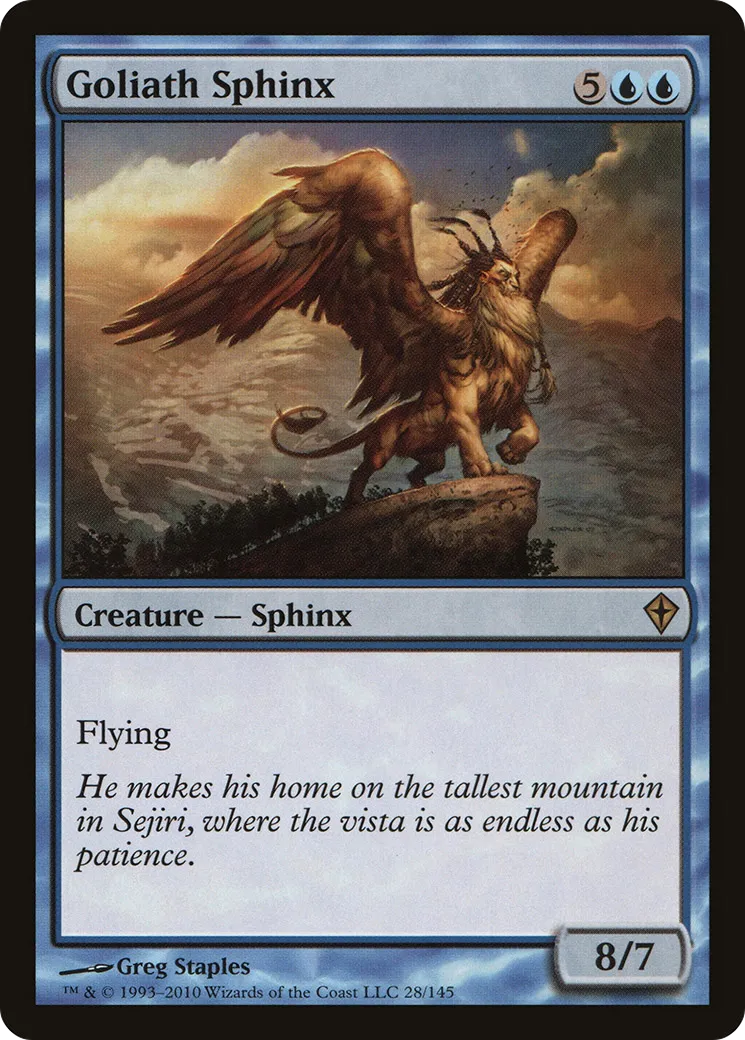 Goliath Sphinx — Worldwake — Magic: The Gathering