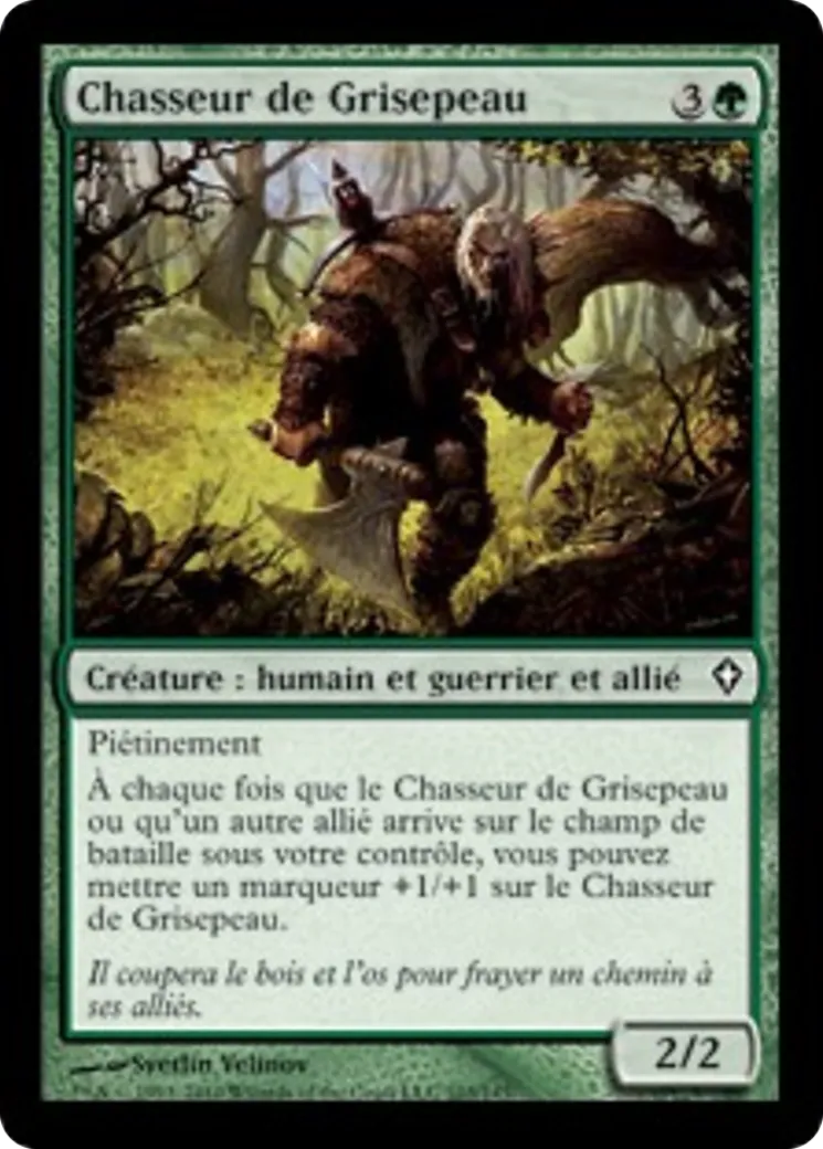 Chasseur de Grisepeau — Worldwake — Magic: The Gathering