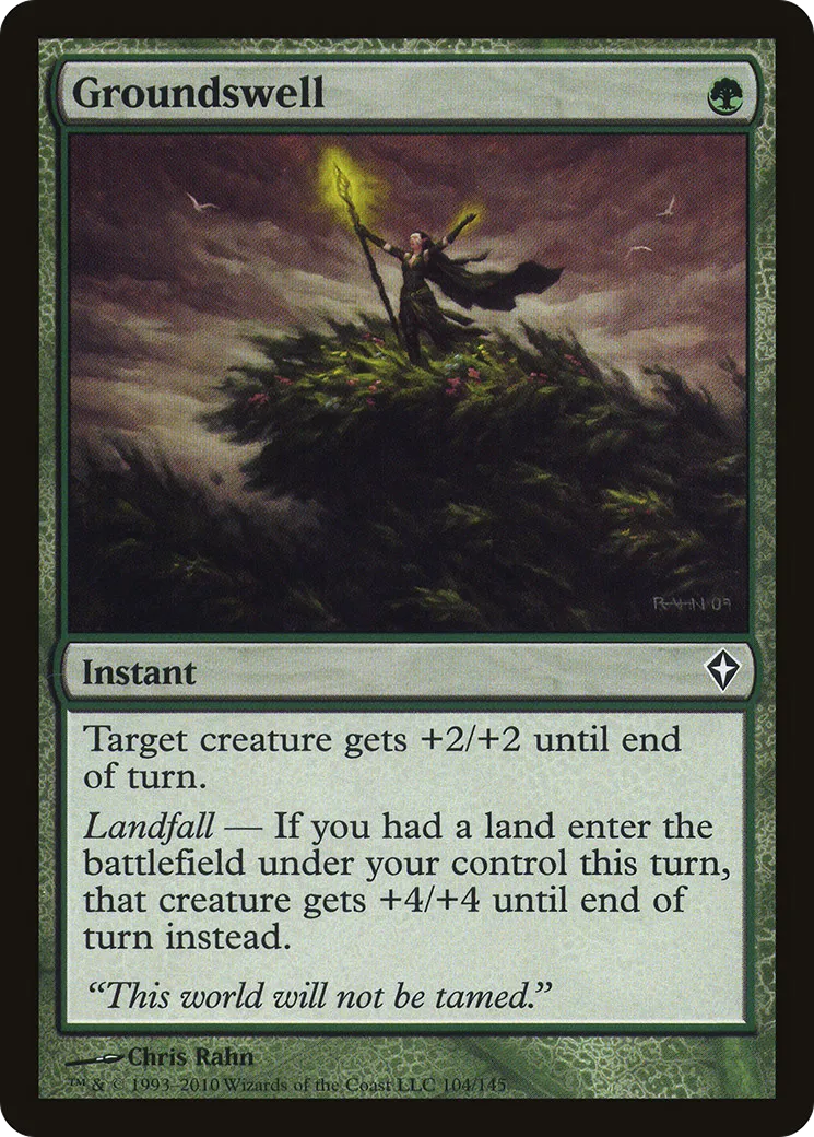 Groundswell — Worldwake — Magic: The Gathering