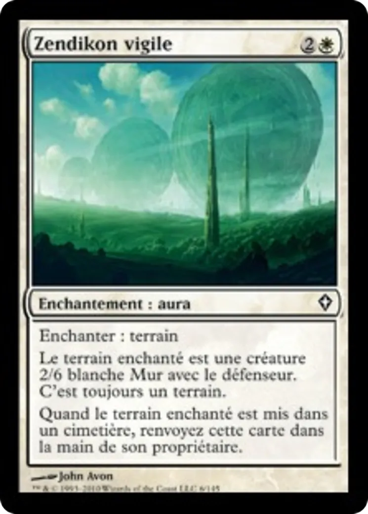 Zendikon vigile — Worldwake — Magic: The Gathering