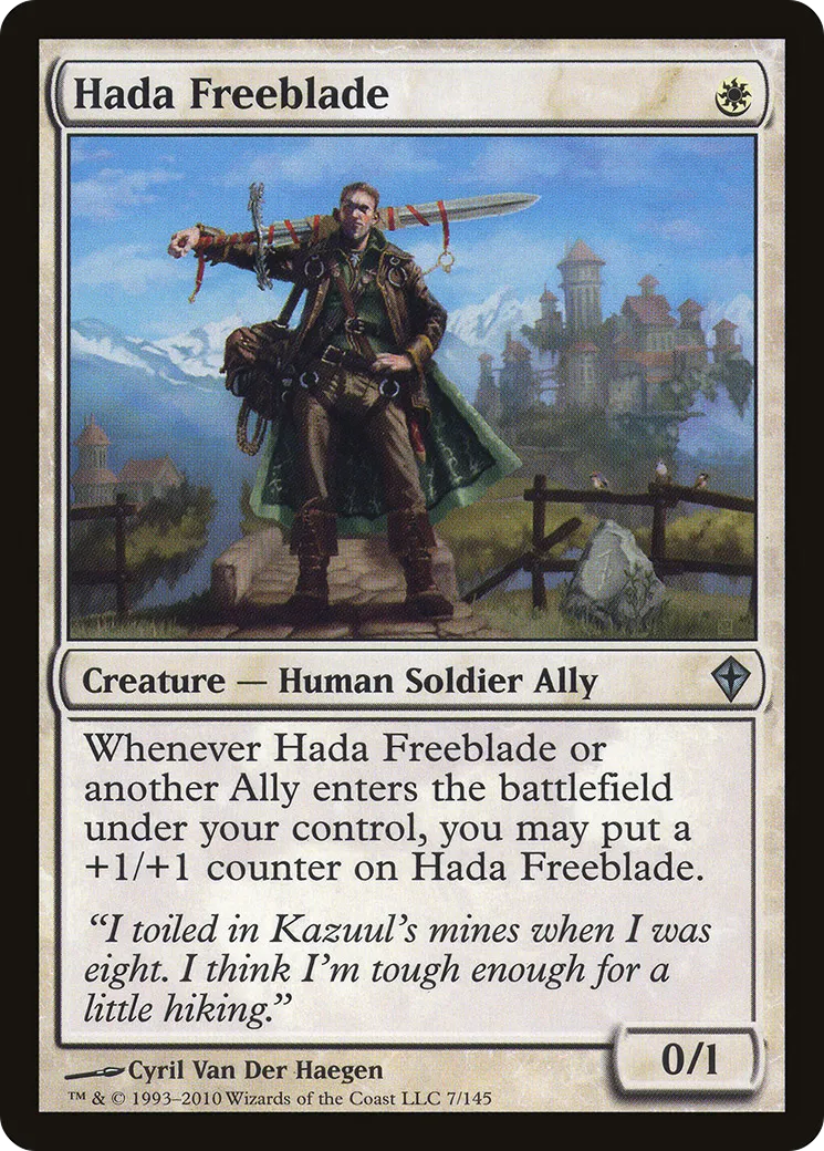 Librelame de Hada — Worldwake — Magic: The Gathering
