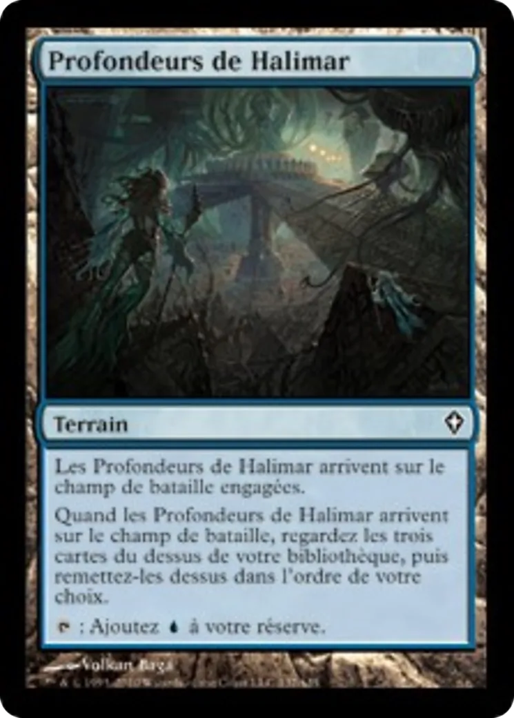 Profondeurs de Halimar — Worldwake — Magic: The Gathering