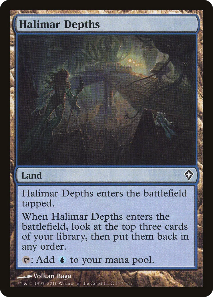 Halimar Depths — Worldwake — Magic: The Gathering