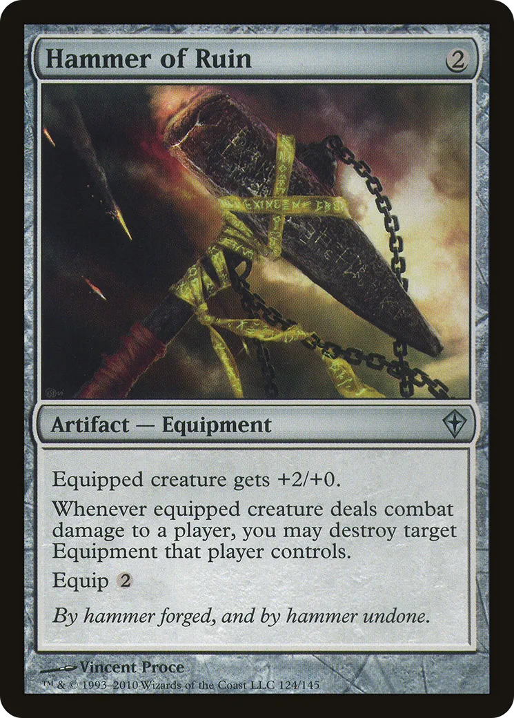 Marteau de ruine — Worldwake — Magic: The Gathering