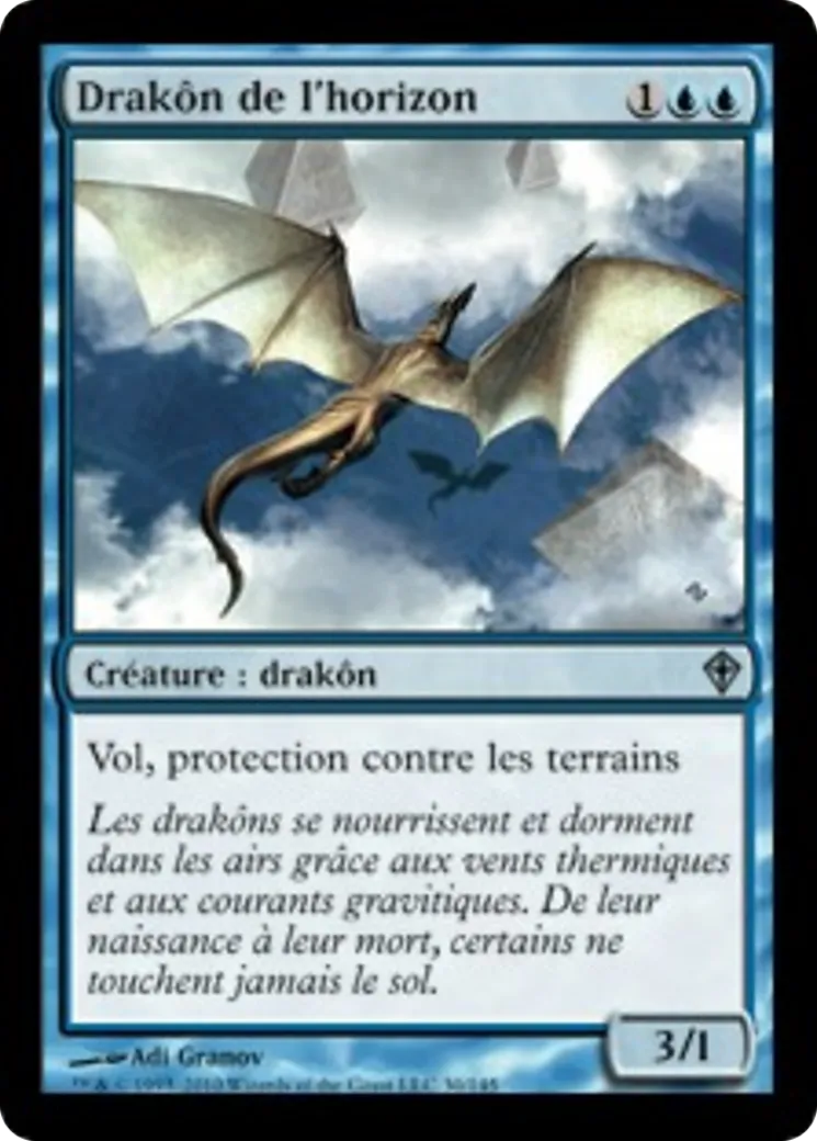 Drakôn de l'horizon — Worldwake — Magic: The Gathering