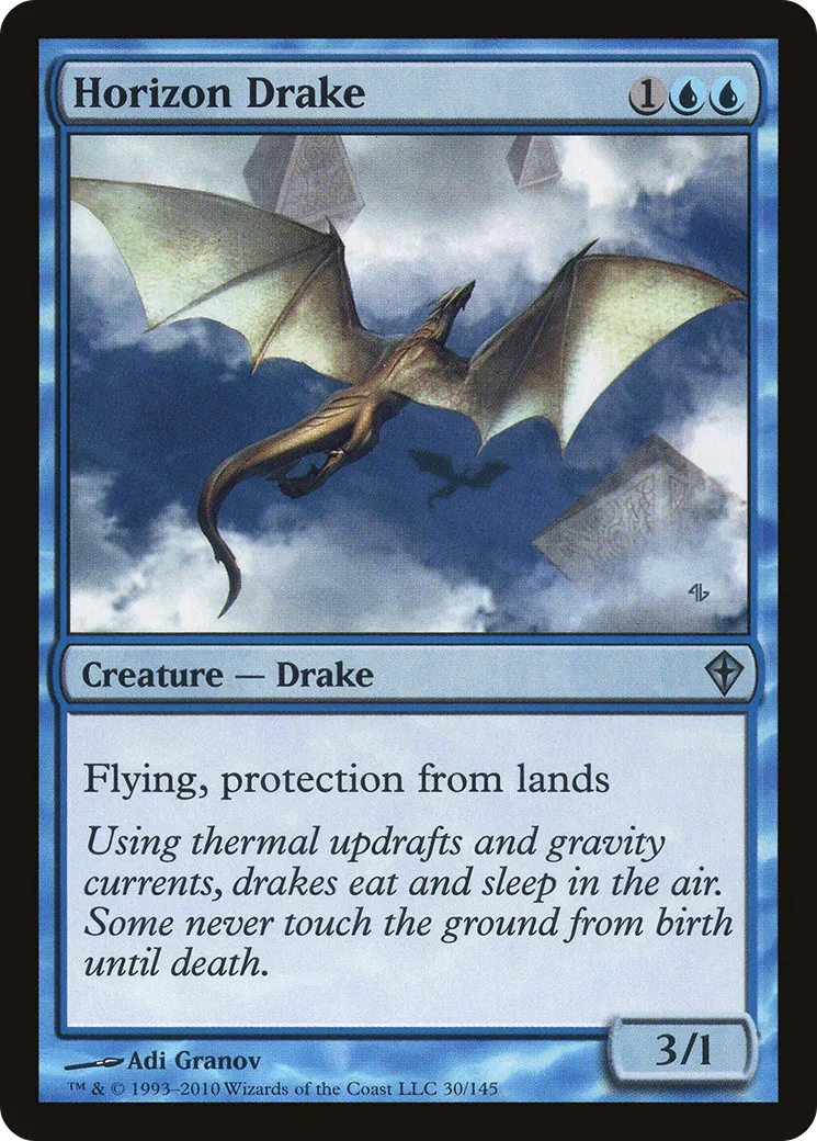 Drakôn de l'horizon — Worldwake — Magic: The Gathering