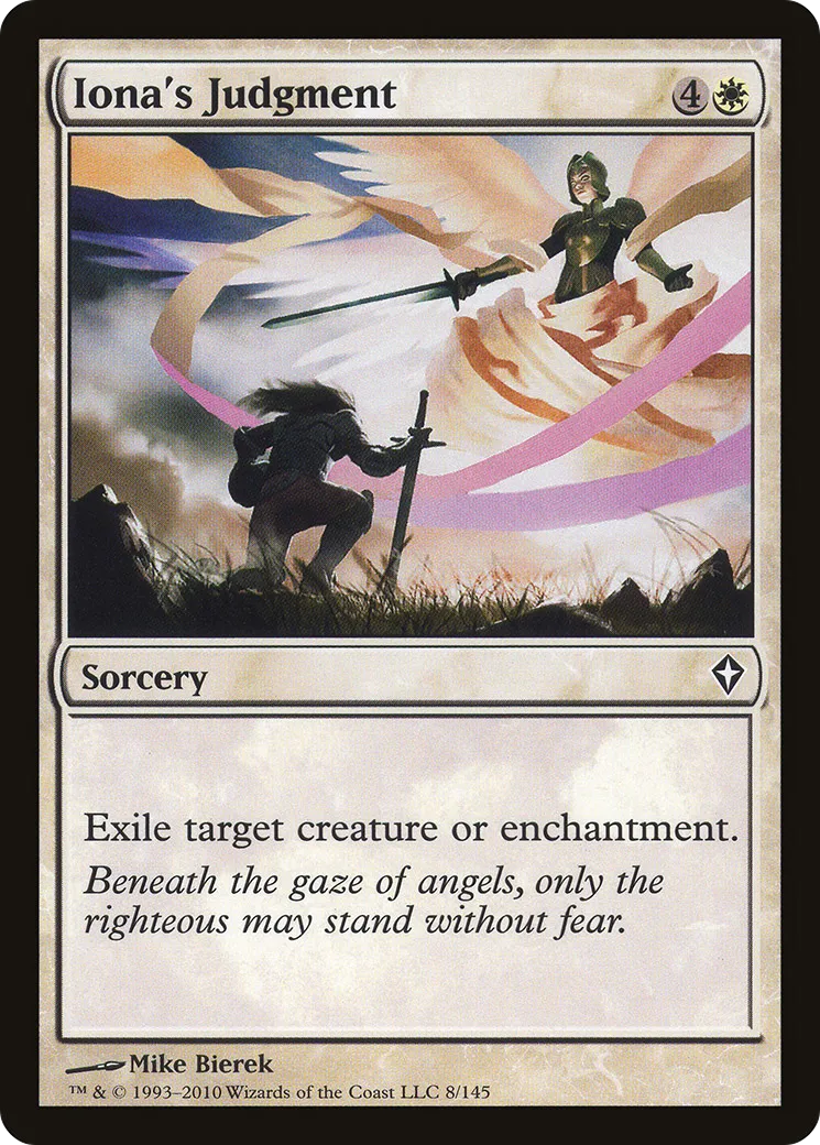 Iona's Judgment — Worldwake — Magic: The Gathering