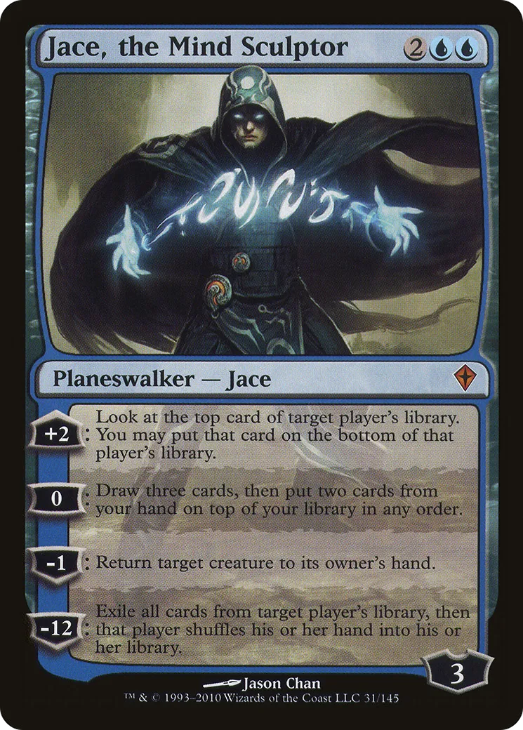 Jace, the Mind Sculptor — Worldwake — Magic: The Gathering